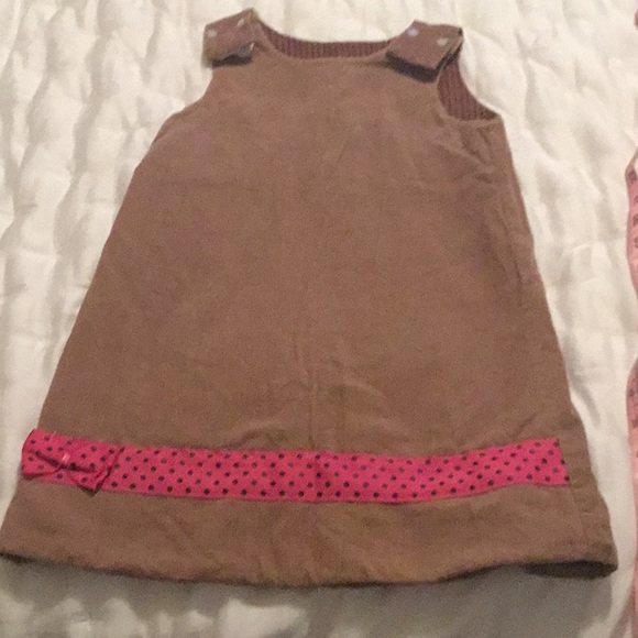 The Bailey Boys Brown Checkered Horse Jumper Dress - Picture 3 of 3